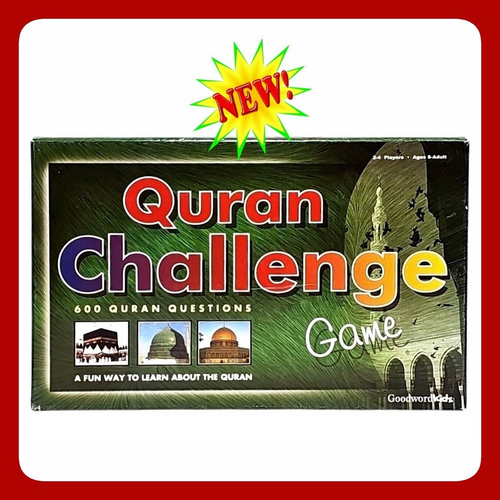 Goodwordkidz Quran Challenge Game 600 Questions Islamic Educational Board